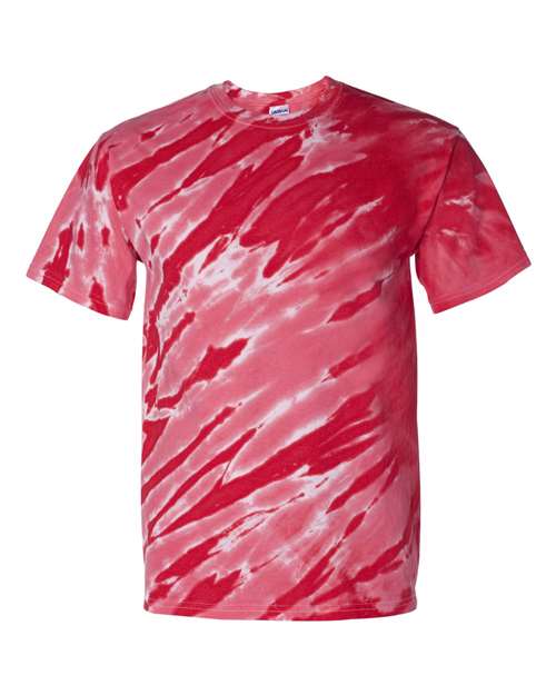 Tiger Stripe Tie-Dyed T-Shirt