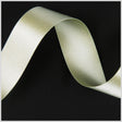 7/8" Celadon/Gold Double Face Metallic Satin Ribbon