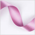 1.5" Bubblegum/Gold Double Face Metallic Satin Ribbon