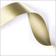 1.5" Antique Gold/Gold Double Face Metallic Satin Ribbon