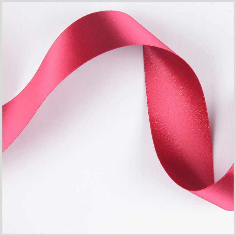 1.5" Venetian Red /Gold Double Face Metallic Satin Ribbon