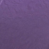 1 Piece Eggplant Embossed Vintage Spandex Chair Cover Elegant Banquet Fit
