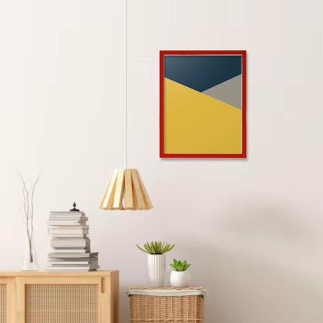 Versatile Frame with Mount – Hang Horizontally or Vertically, Easy No-Nail Setup!