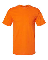 Bayside Unisex USA-Made 50/50 Pocket T-Shirt
