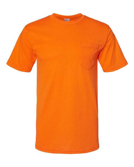 Bayside Unisex USA-Made 50/50 Pocket T-Shirt