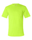 Bayside Unisex USA-Made 50/50 Pocket T-Shirt