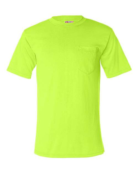 Bayside Unisex USA-Made 50/50 Pocket T-Shirt