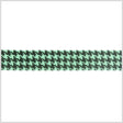 Mint Printed Satin Ribbon