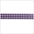 7/8" Orchid Printed Satin Ribbon