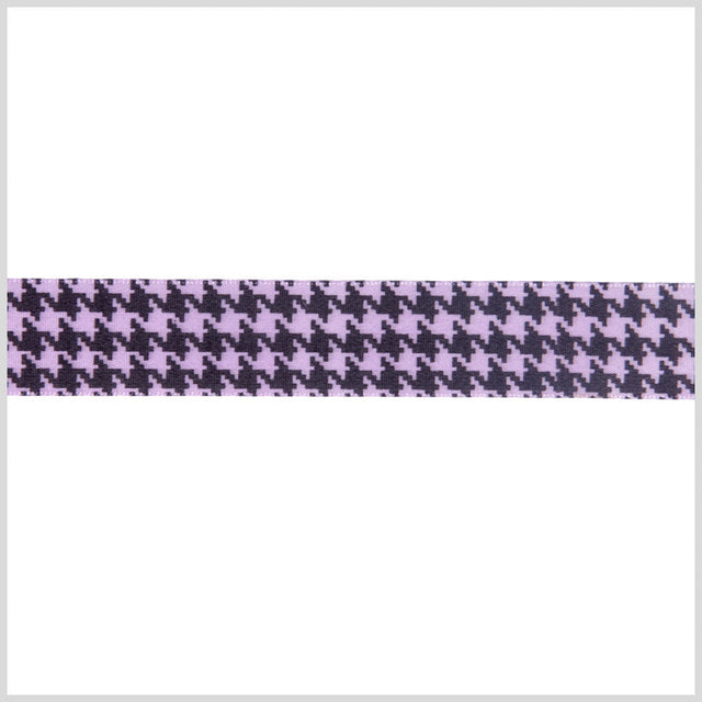 7/8" Orchid Printed Satin Ribbon