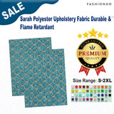 1 Yard Sarah Polyester Upholstery Fabric Durable & Flame Retardant