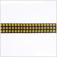 Yellow Gold Printed Satin Ribbon