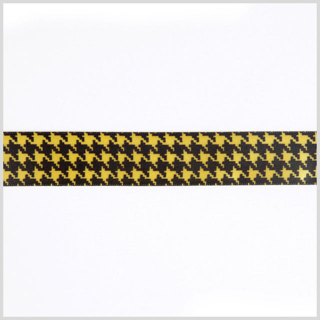 Yellow Gold Printed Satin Ribbon