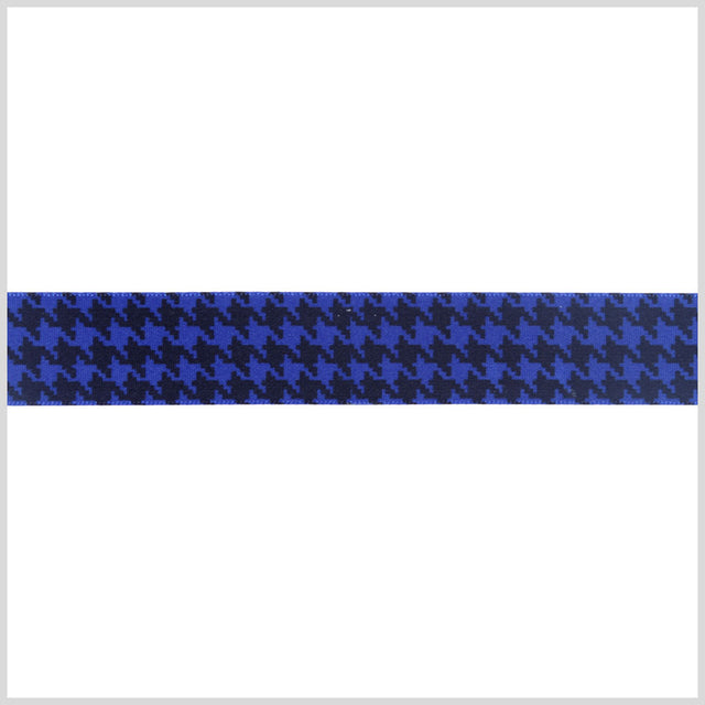 7/8" Royal Printed Satin Ribbon