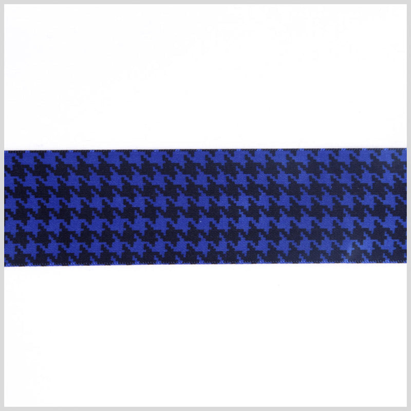 1.5" Royal Printed Satin Ribbon
