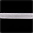 7/8" Millennium Silver Satin Grosgrain Ribbon