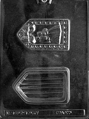 Wedding Pour Box Chocolate Mold - LPW055
