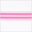 Hot Pink Striped Grosgrain Ribbon