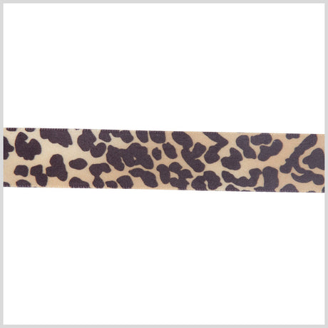7/8" Black/Gold Printed Satin Ribbon