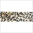 1.5" Black/Gold Printed Satin Ribbon