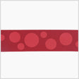 7/8" Red Polka Dot Grosgrain Ribbon