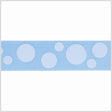 1.5" Blue/Blue Polka Dot Grosgrain Ribbon
