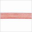 Red Gold Double Face Metallic Satin Ribbon