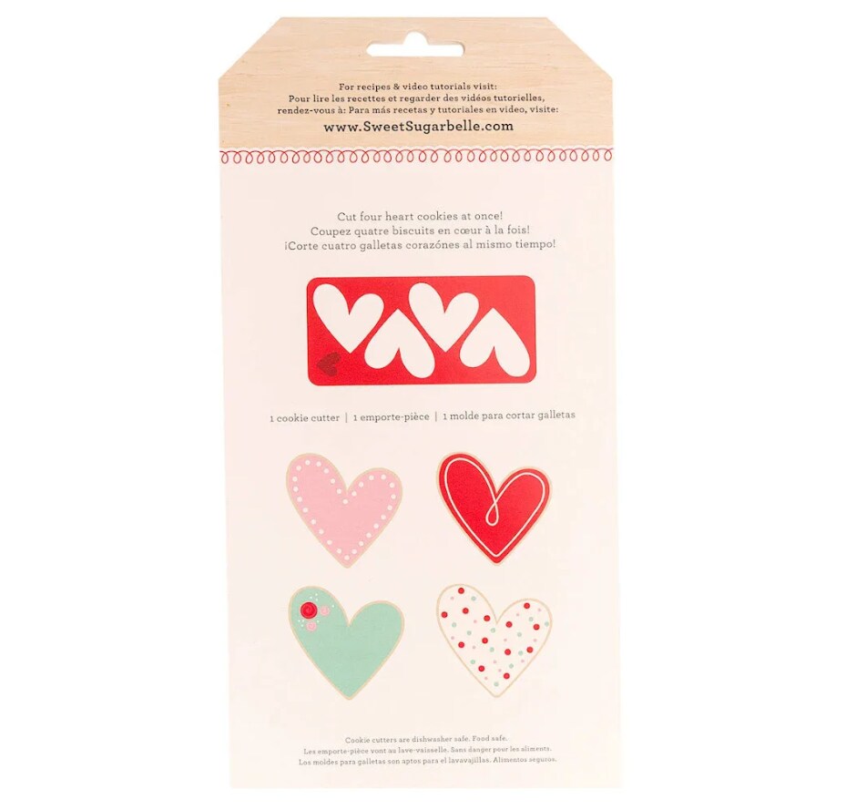 Sweet Sugarbelle Multi Heart Cookie Cutter, Valentine Cookie Cutters