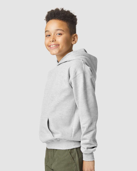 Gildan® Youth Softstyle Midweight Long Sleeve Hooded Sweatshirt