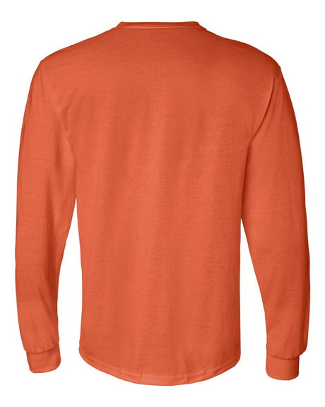 Gildan DryBlend Crewneck Long Sleeve T-Shirt | Moisture-Wicking Cotton Blend