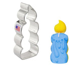 Ann Clark Happy Birthday Celebration Candle Cookie Cutter 4"