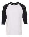 Gildan® Heavy Cotton Raglan Crewneck Three-Quarter Sleeve T-Shirt