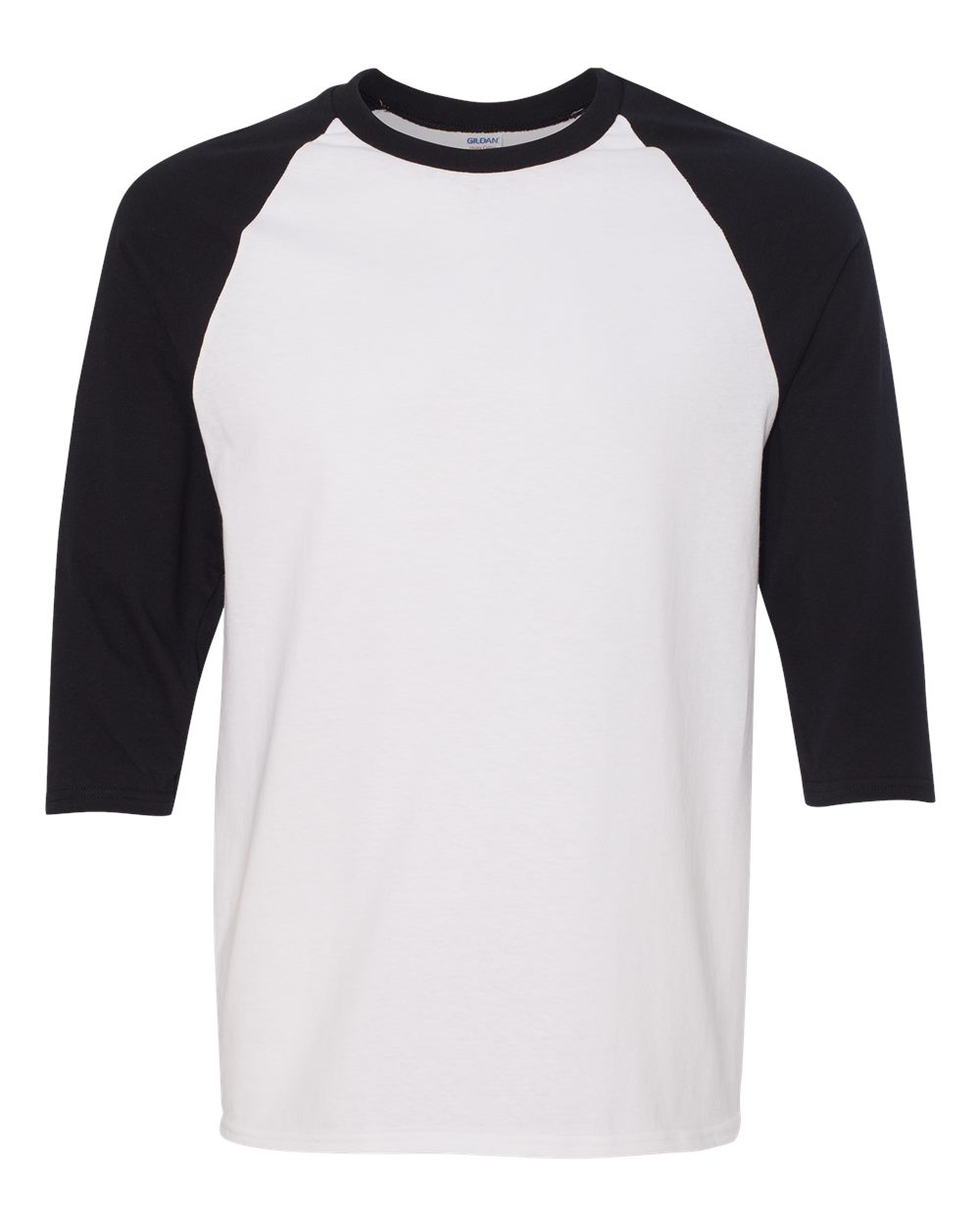Gildan® Heavy Cotton Raglan Crewneck Three-Quarter Sleeve T-Shirt