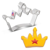 Ann Clark Princess Prince Crown Cookie Cutter