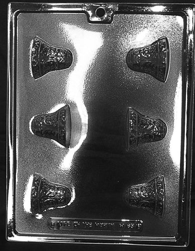 3D Wedding Bell Chocolate Mold - LPW065