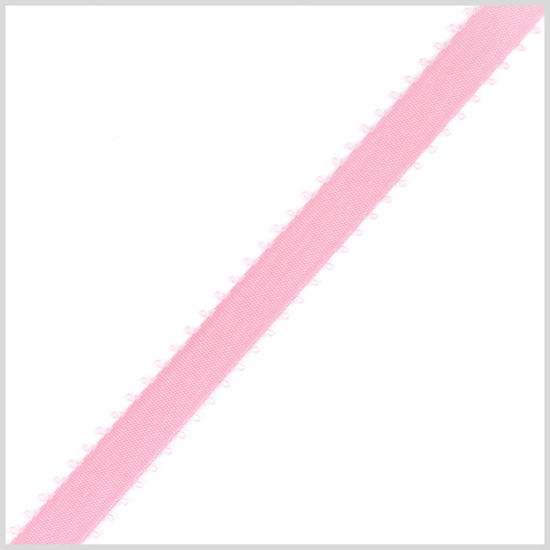 3/16" Pink Double Face Feather Edge Satin Ribbon