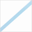 3/16" Light Blue Double Face Feather Edge Satin Ribbon