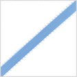 3/16" Lace Blue Double Face Feather Edge Satin Ribbon