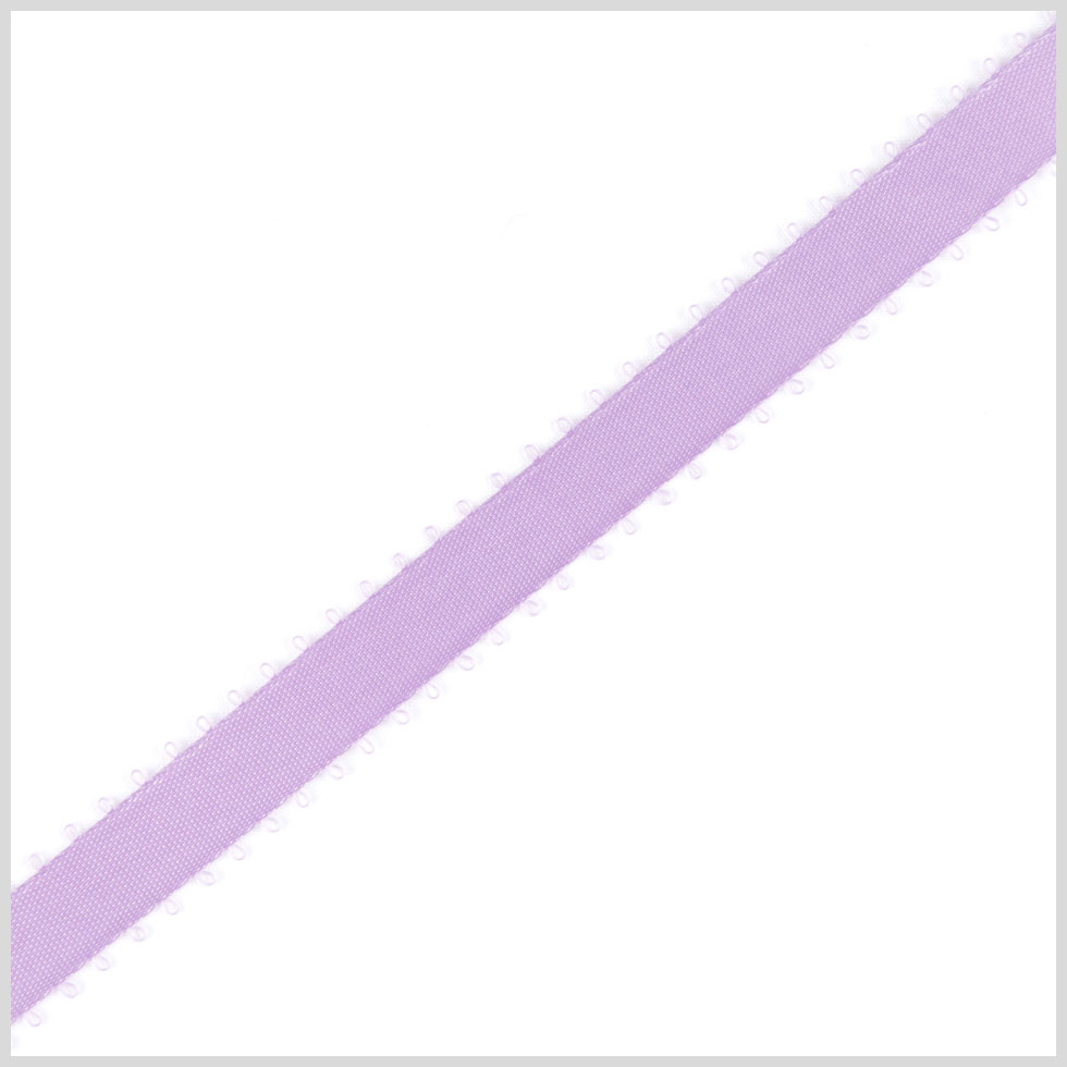 3/16" Orchid Double Face Feather Edge Satin Ribbon