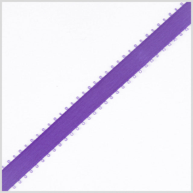 3/16" Purple Double Face Feather Edge Satin Ribbon
