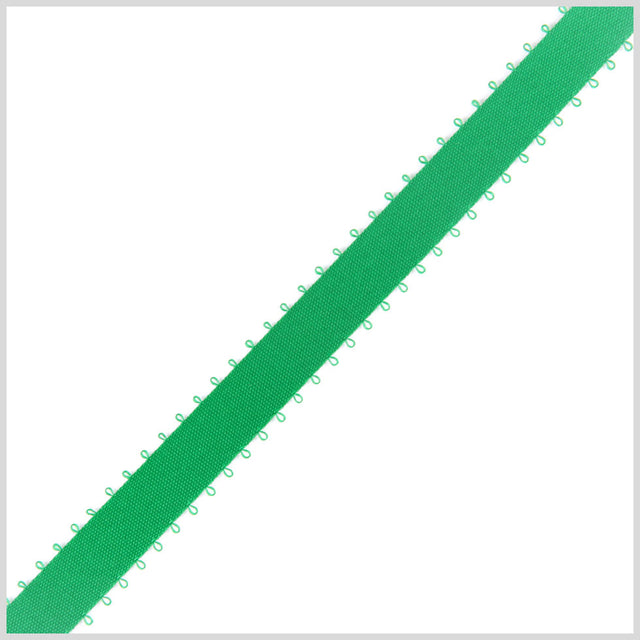 3/16" Emerald Double Face Feather Edge Satin Ribbon