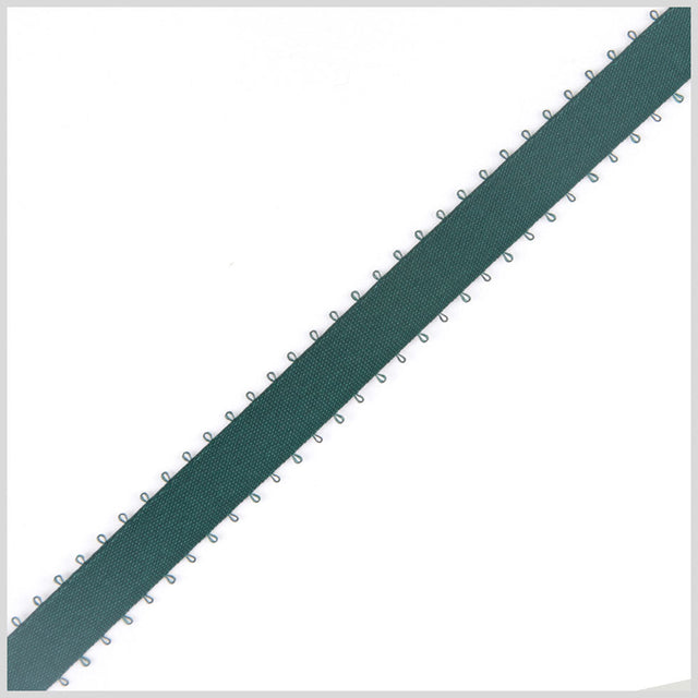 3/16" Hunter Double Face Feather Edge Satin Ribbon
