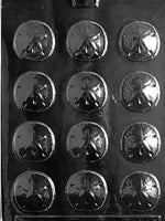 Sand Dollar Bite Size Chocolate Mold - LPN039