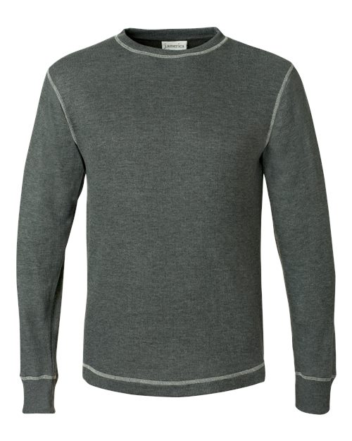 Men's Vintage Thermal Long Sleeve T-Shirt