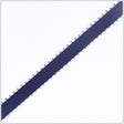 3/8" Navy Double Face Feather Edge Satin Ribbon