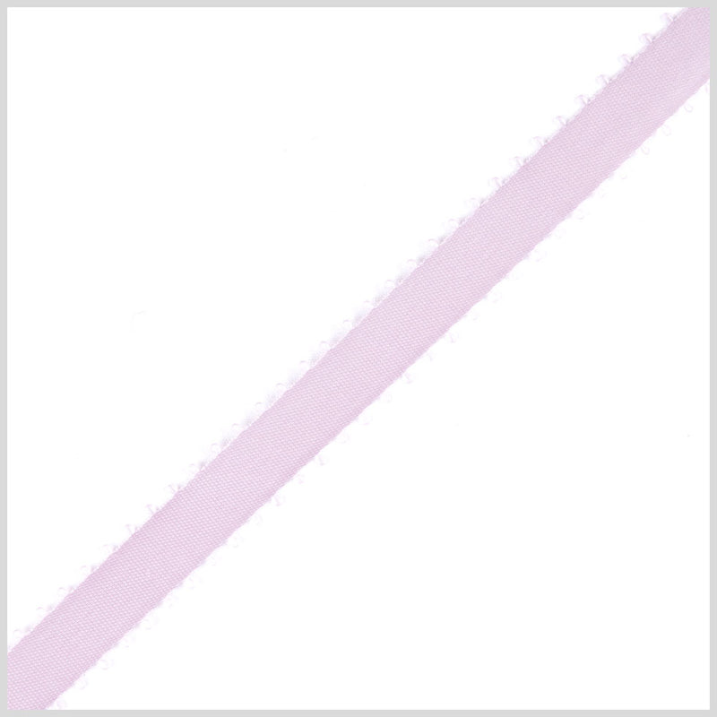 3/8" Pale Lavender Double Face Feather Edge Satin Ribbon