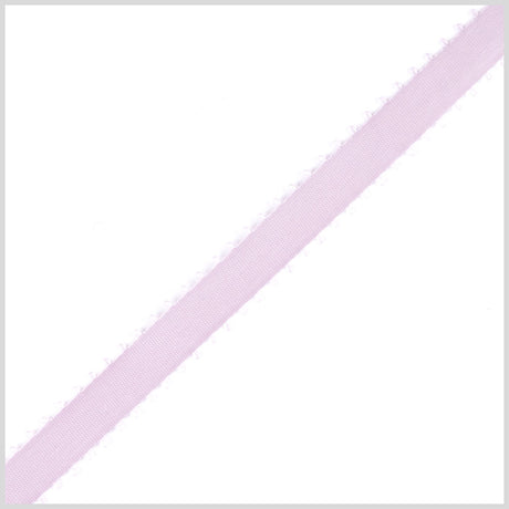 3/8" Pale Lavender Double Face Feather Edge Satin Ribbon