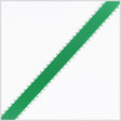 3/8" Emerald Double Face Feather Edge Satin Ribbon