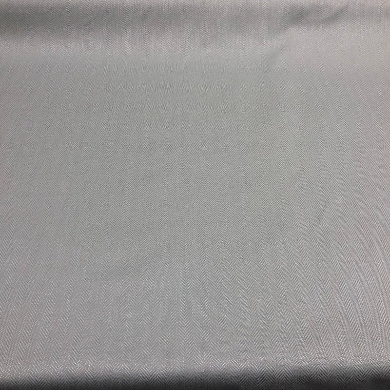 Fabricut Micheal Cloud Blue Herringbone Polyester Fabric - Cloud Blue Herringbone, 56" Width (1 Yard)
