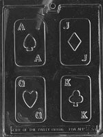 Playing Cards Chocolate Mold - LPM003